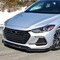 Spec-D Tuning Hyundai Elantra Front Bumper Lip - Glossy Black 2017-2018 LPF-HTRA17GB-AK - alternate 4